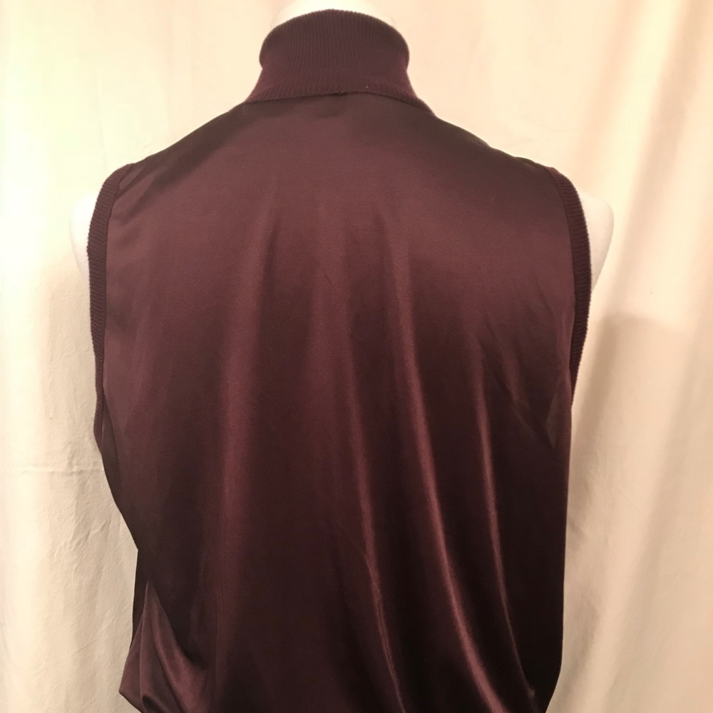 Adrianna Papell Maroon Dressy Top - Picture 5 of 8